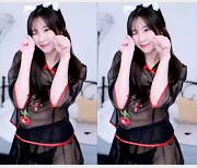 韩雅直播跳女团舞,背心热裤大秀舞姿,网友:好美啊!