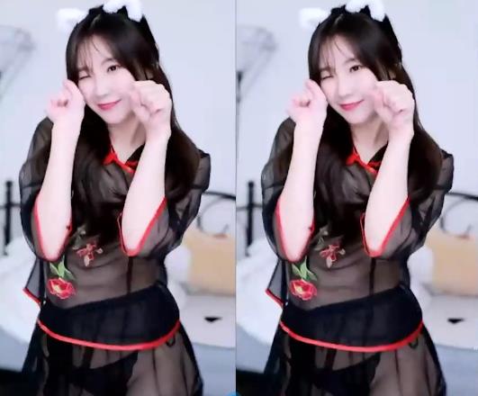 女团韩雅直播秀马甲线,背心露脐装大秀舞姿,这身材简直绝了!