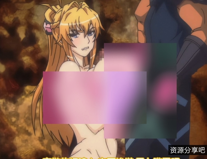 被猪一般的山贼抓走的公主骑士(女战士)