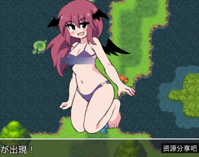 魅魔_在梦的世界里交叠身体的女孩
