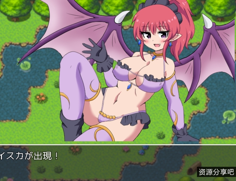 魅魔_在梦的世界里交叠身体的女孩