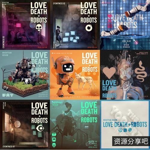 《爱，死亡，机器人第一季：神奇的脑洞，免费原画，倍速播放》