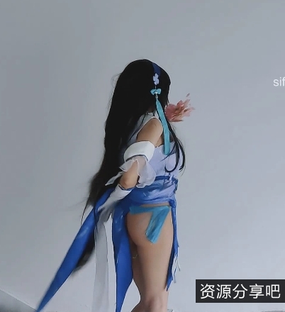虎牙二次元美少女浮力姬小余、小玉儿Cosplay秀萝西施4V-575M紫薇秀反差婊
