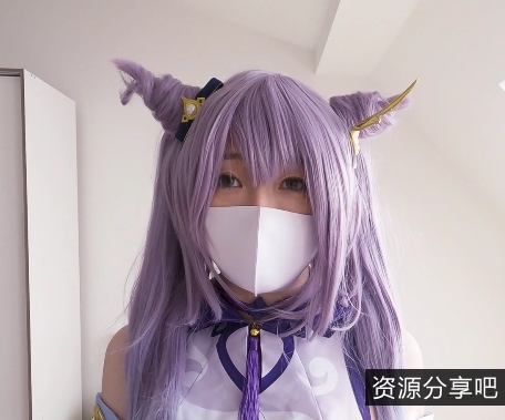 Yuzukitty柚子猫_cosplay原神刻晴作品