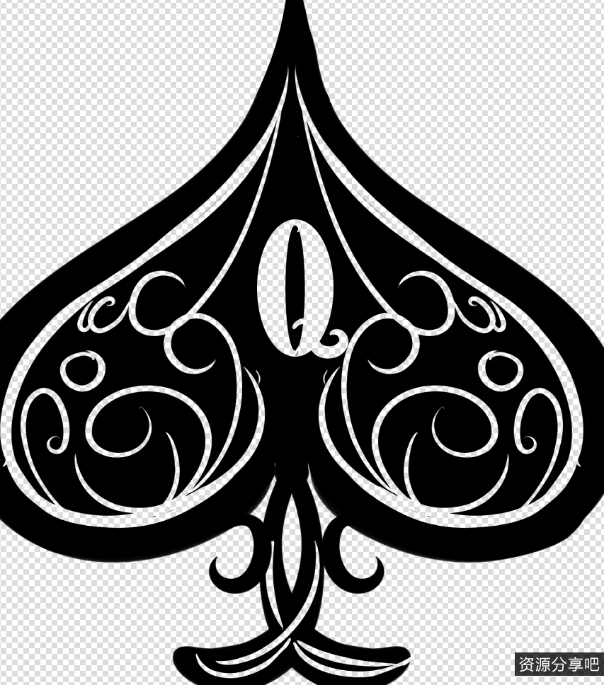 纹身贴素材第二弹：黑桃、BBC媚黑、QOS纹身独家高清设计，个性定制商家打印金身社交名媛的神秘纹身之美