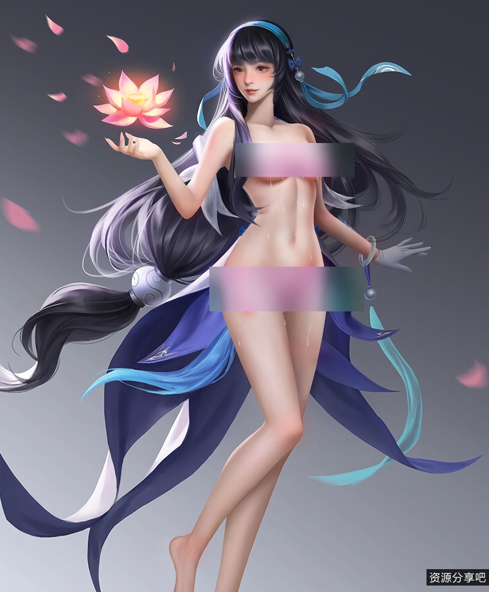 王者西施同人p图（百里小黄人）38P，总大小98.71MB分卷压缩