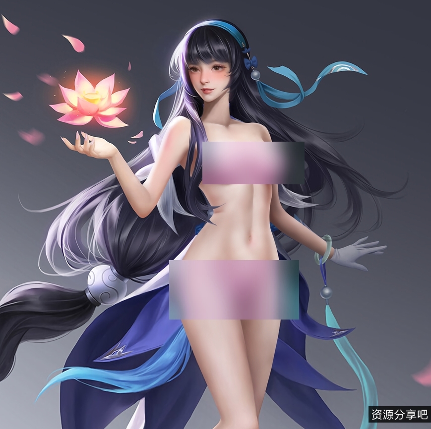 王者西施同人p图（百里小黄人）38P，总大小98.71MB分卷压缩