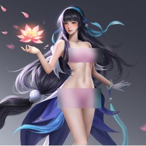 王者西施同人p图（百里小黄人）38P，总大小98.71MB分卷压缩