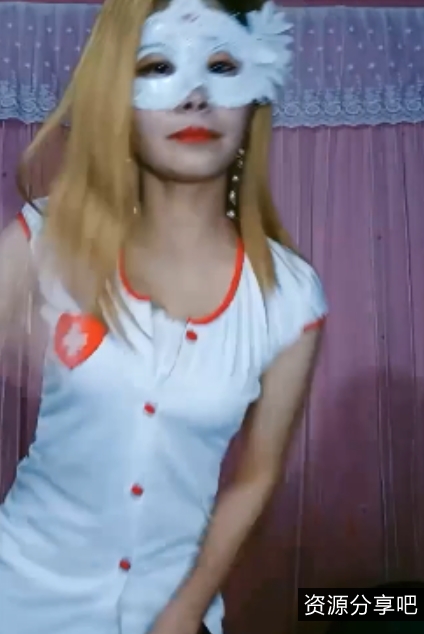 自行打包快手主播火辣艾米（面纱女神）重磅有趣漏某处热舞第二弹19V1.8G百度云