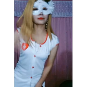 自行打包快手主播火辣艾米（面纱女神）重磅有趣漏某处热舞第二弹19V1.8G百度云